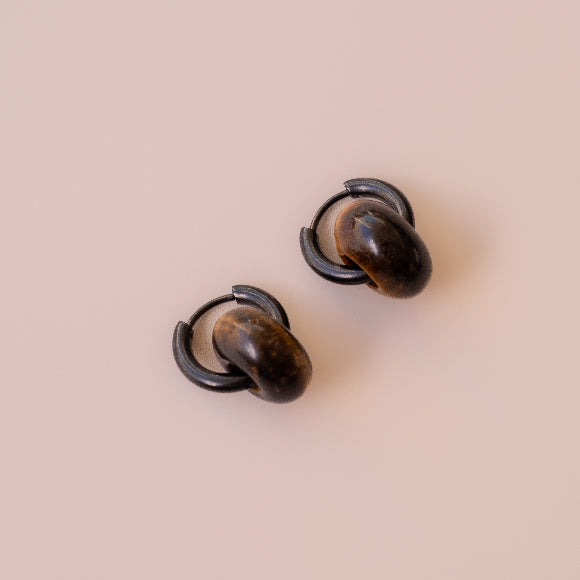 Arete Ojo de Tigre Medi