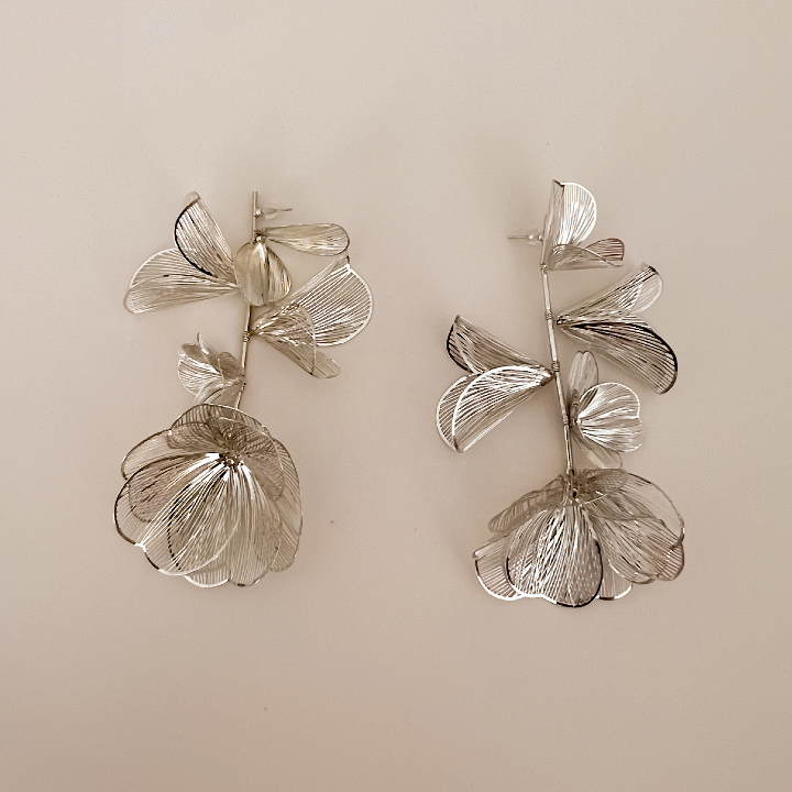 Aretes Martha Plata