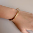 Pulsera tubo Rígida Oro Rosa
