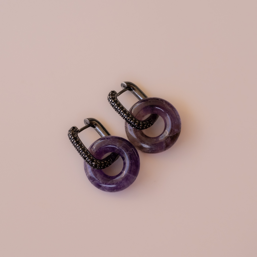 Arete Amatista Big