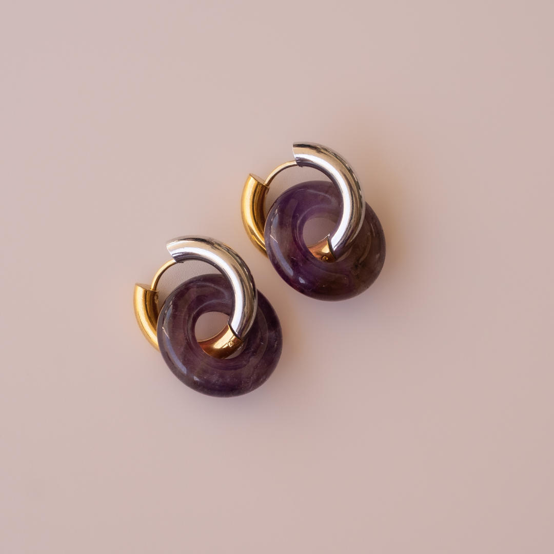 Arete Amatista Big