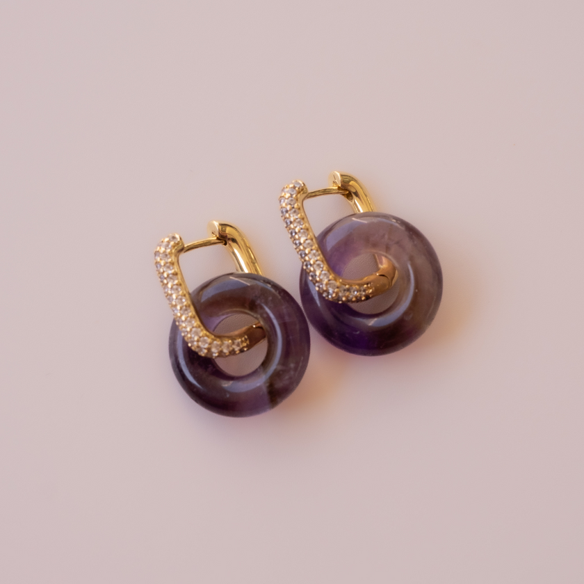 Arete Amatista Big