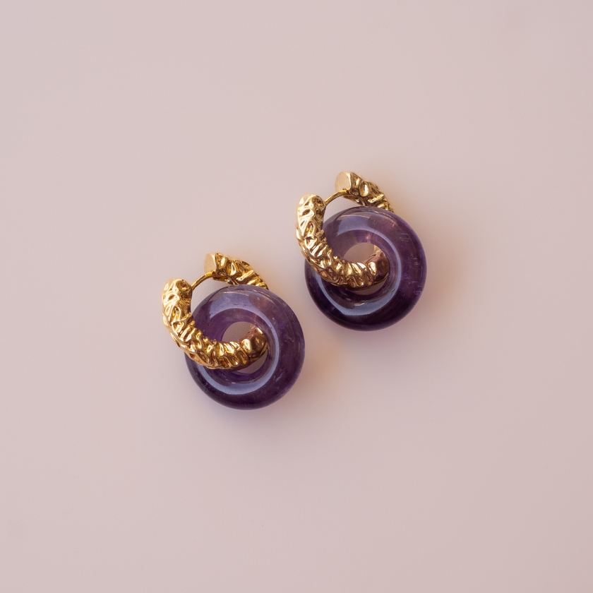 Arete Amatista Big
