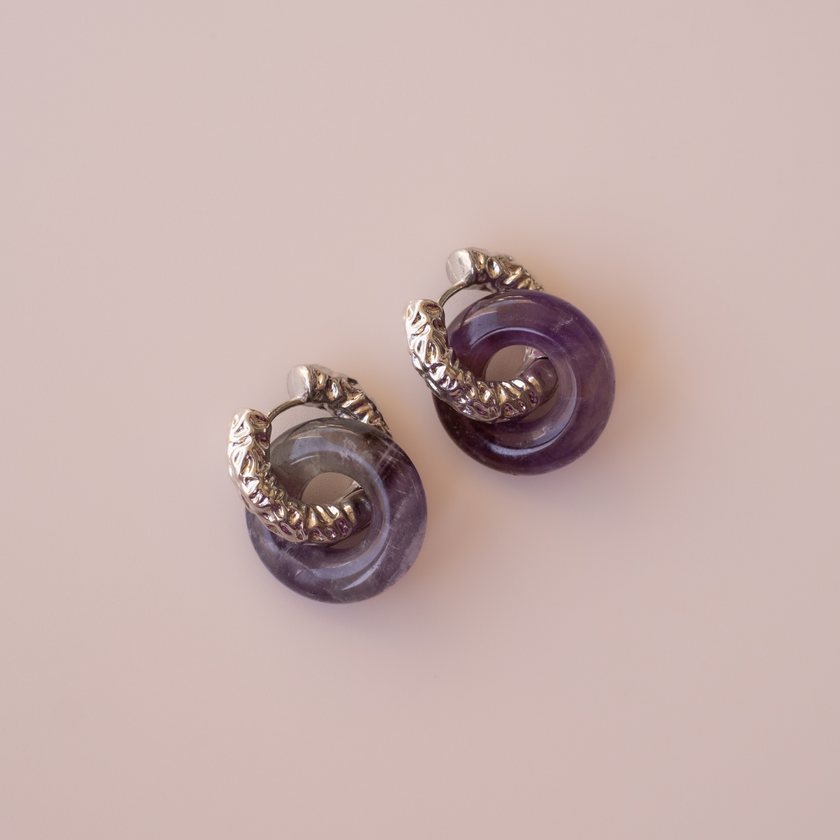 Arete Amatista Big
