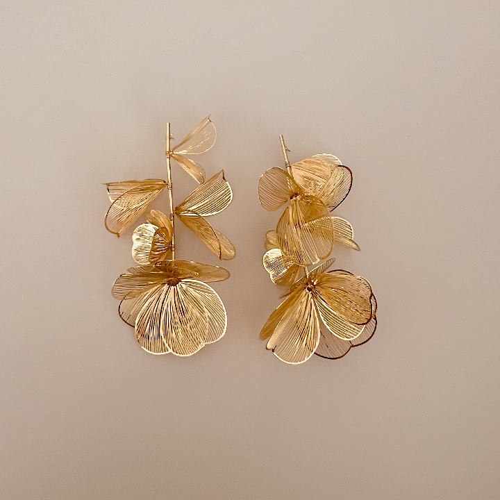 Aretes Martha Dorado