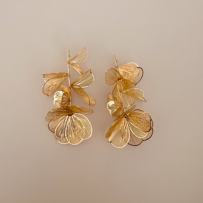 Aretes Martha Dorado