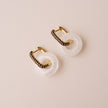 Arete Cuarzo Blanco Big