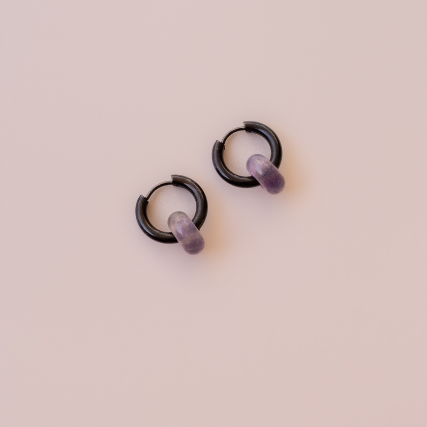 Arete Amatista Mini