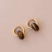 Arete Ojo de Tigre Medi