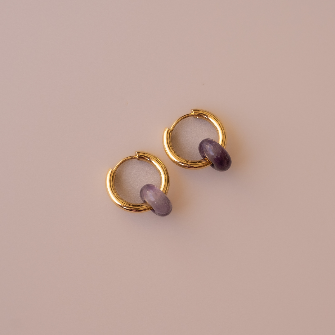 Arete Amatista Mini