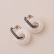 Arete Cuarzo Blanco Big