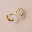Arete Cuarzo Blanco Big
