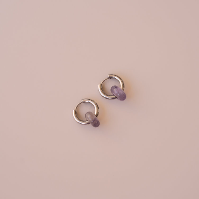 Arete Amatista Mini