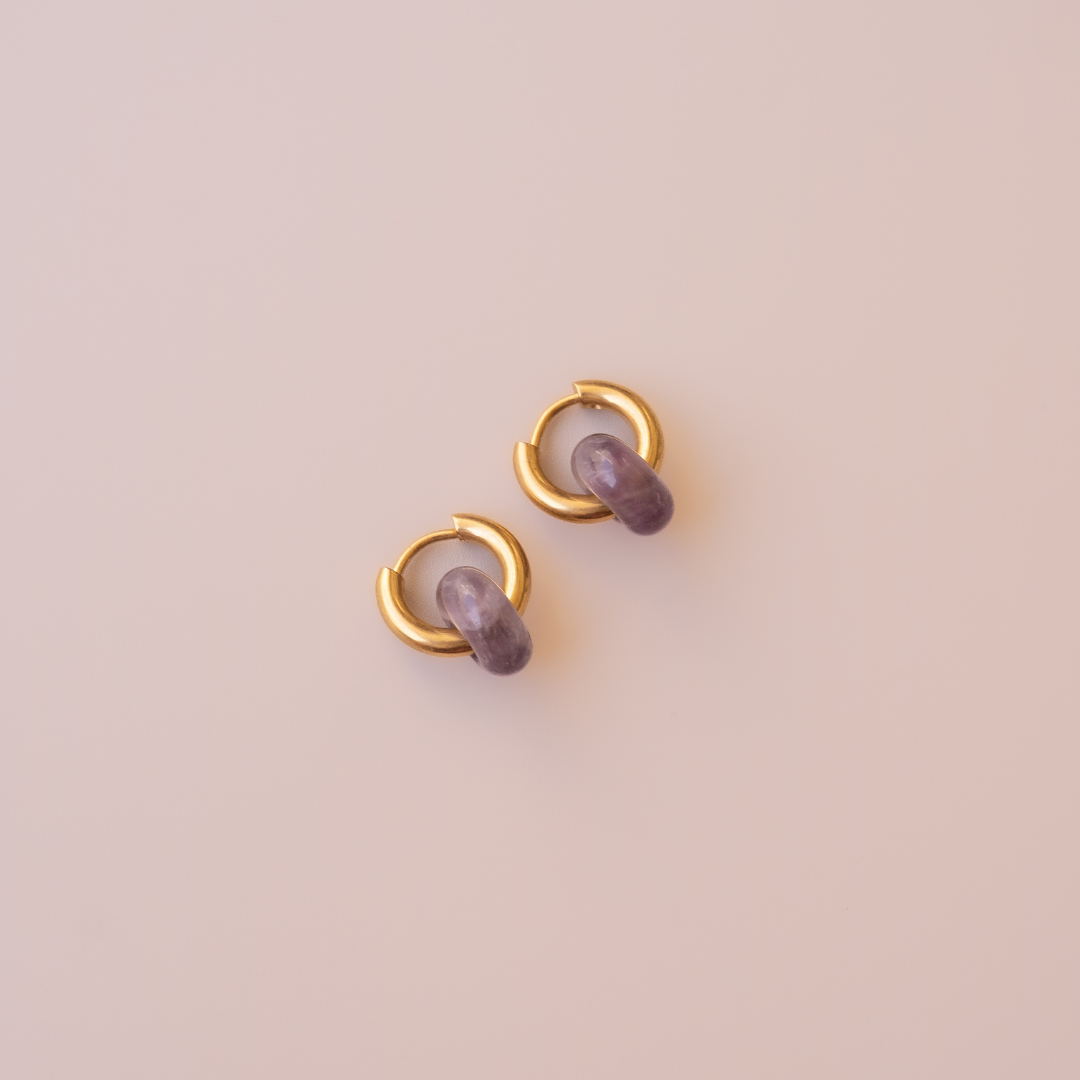 Arete Amatista Mini