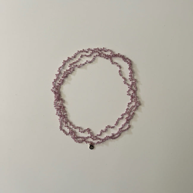 Collar Constelaciones Cristales Rosa