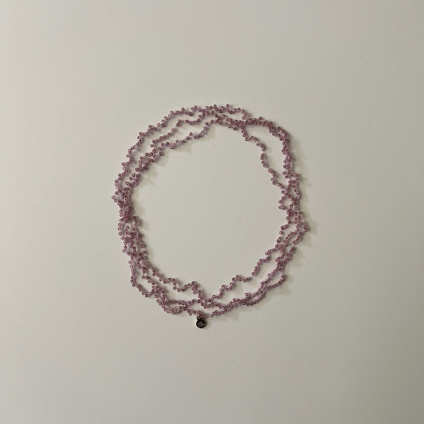 Collar Constelaciones Cristales Rosa