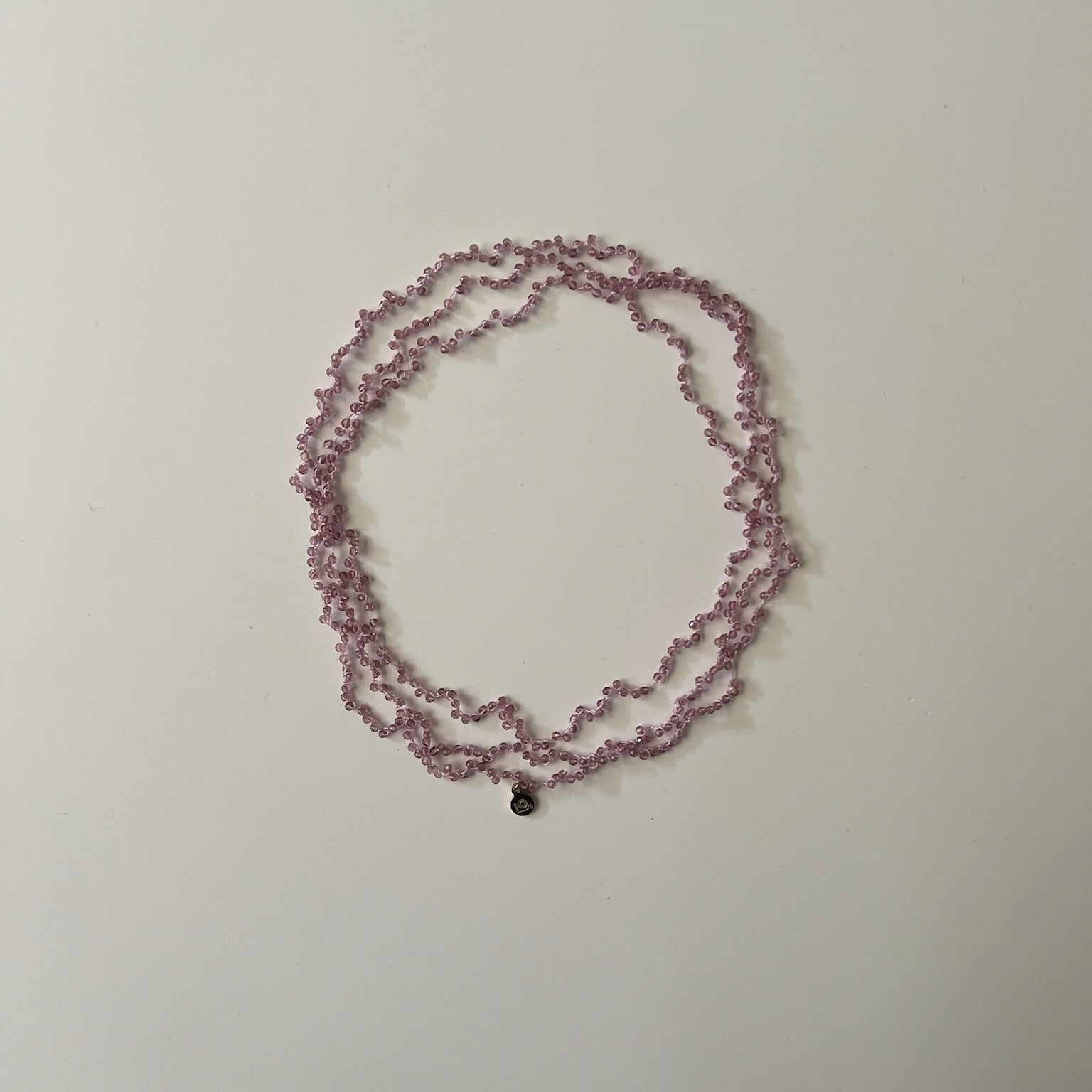 Collar Constelaciones Cristales Rosa