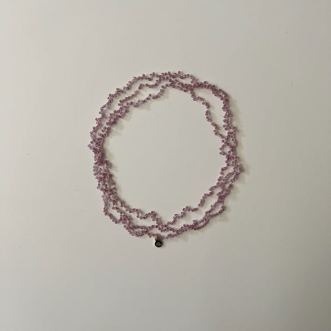 Collar Constelaciones Cristales Rosa