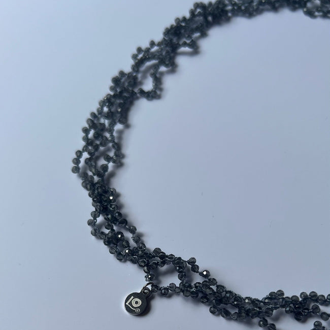 Collar Constelaciones Cristales Humo