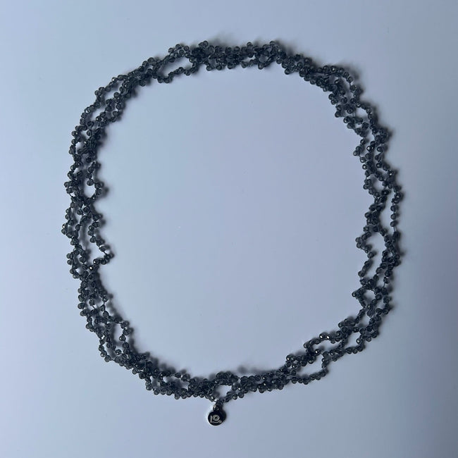 Collar Constelaciones Cristales Humo