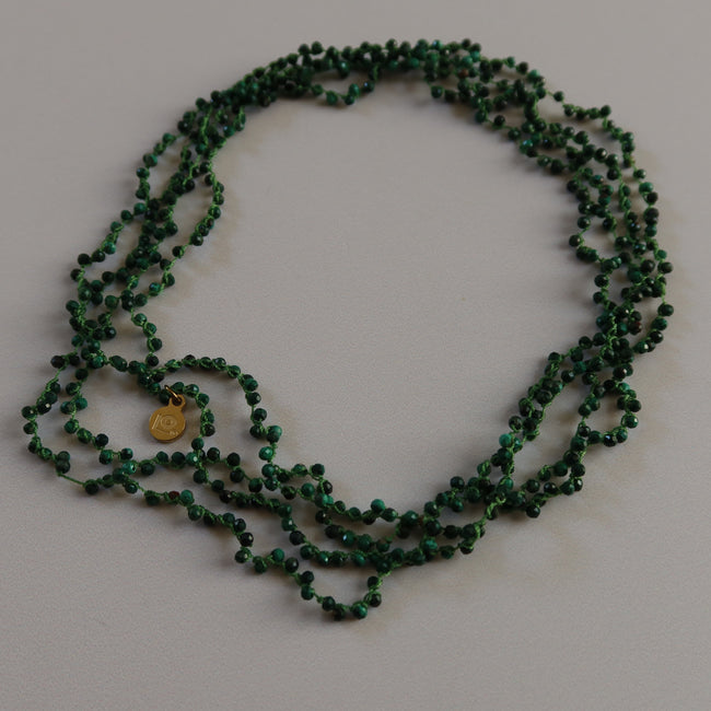 Collar Constelaciones  Malaquita