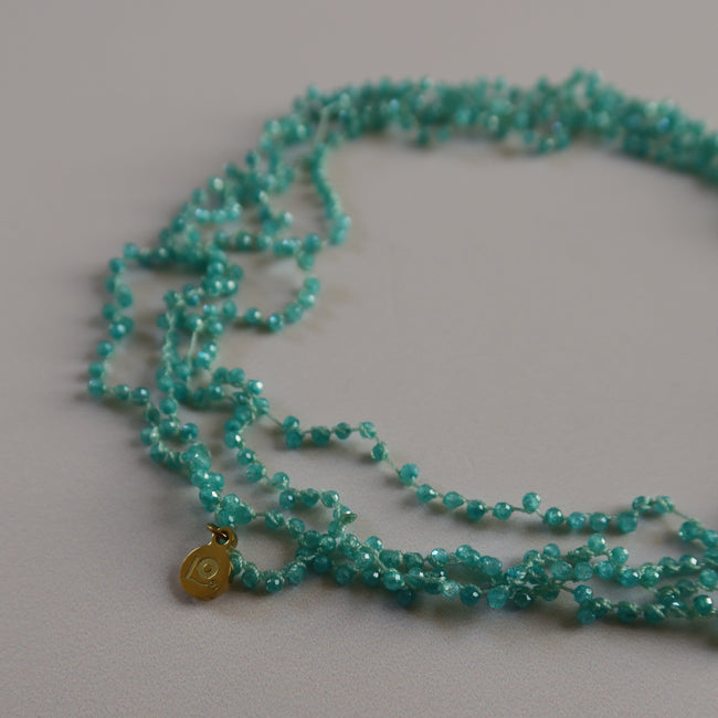 Collar Constelaciones Cristales Turquesa