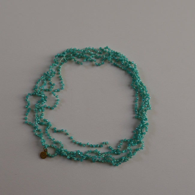 Collar Constelaciones Cristales Turquesa