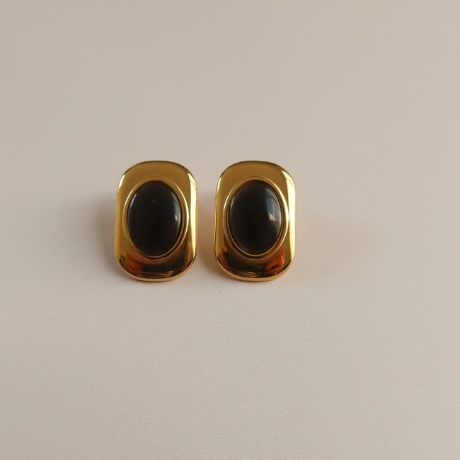 Aretes Aline Negro