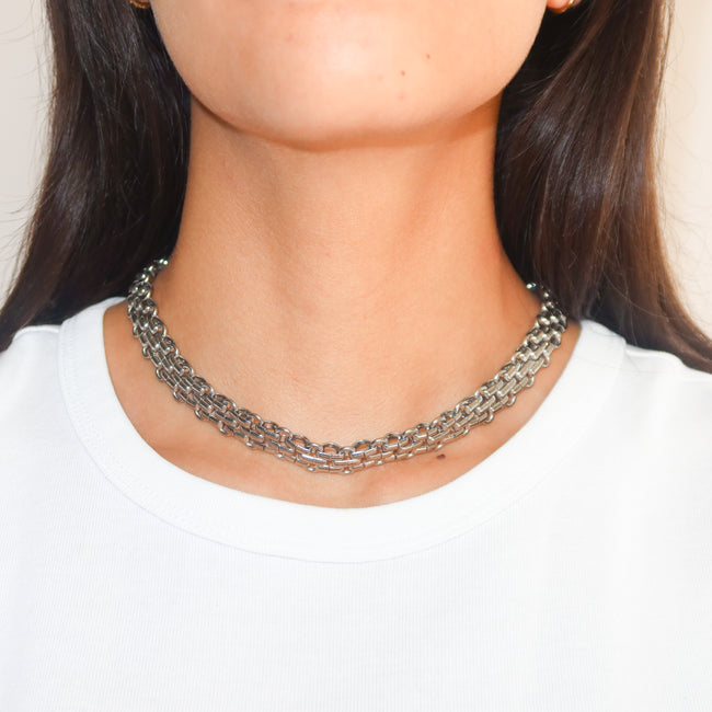 Collar Tejido Grueso