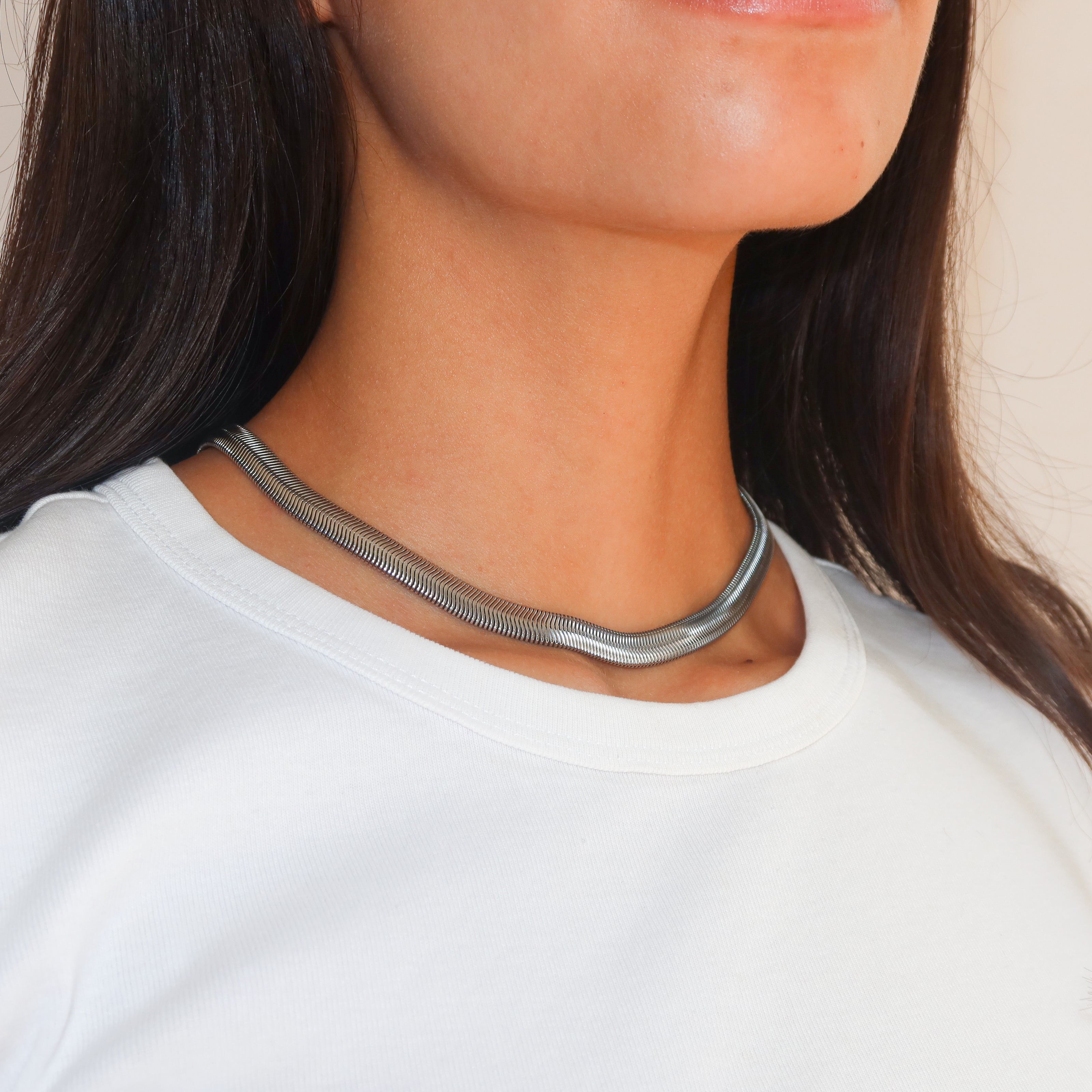Collar Plano Grueso