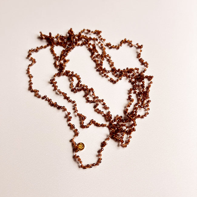 Collar Constelaciones Cristales Chedron