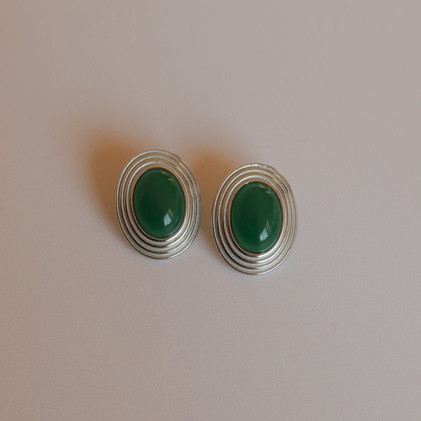 Aretes Irina Verde