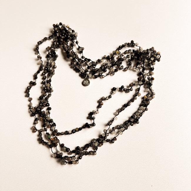 Collar Constelaciones Cuarzo Rutilado