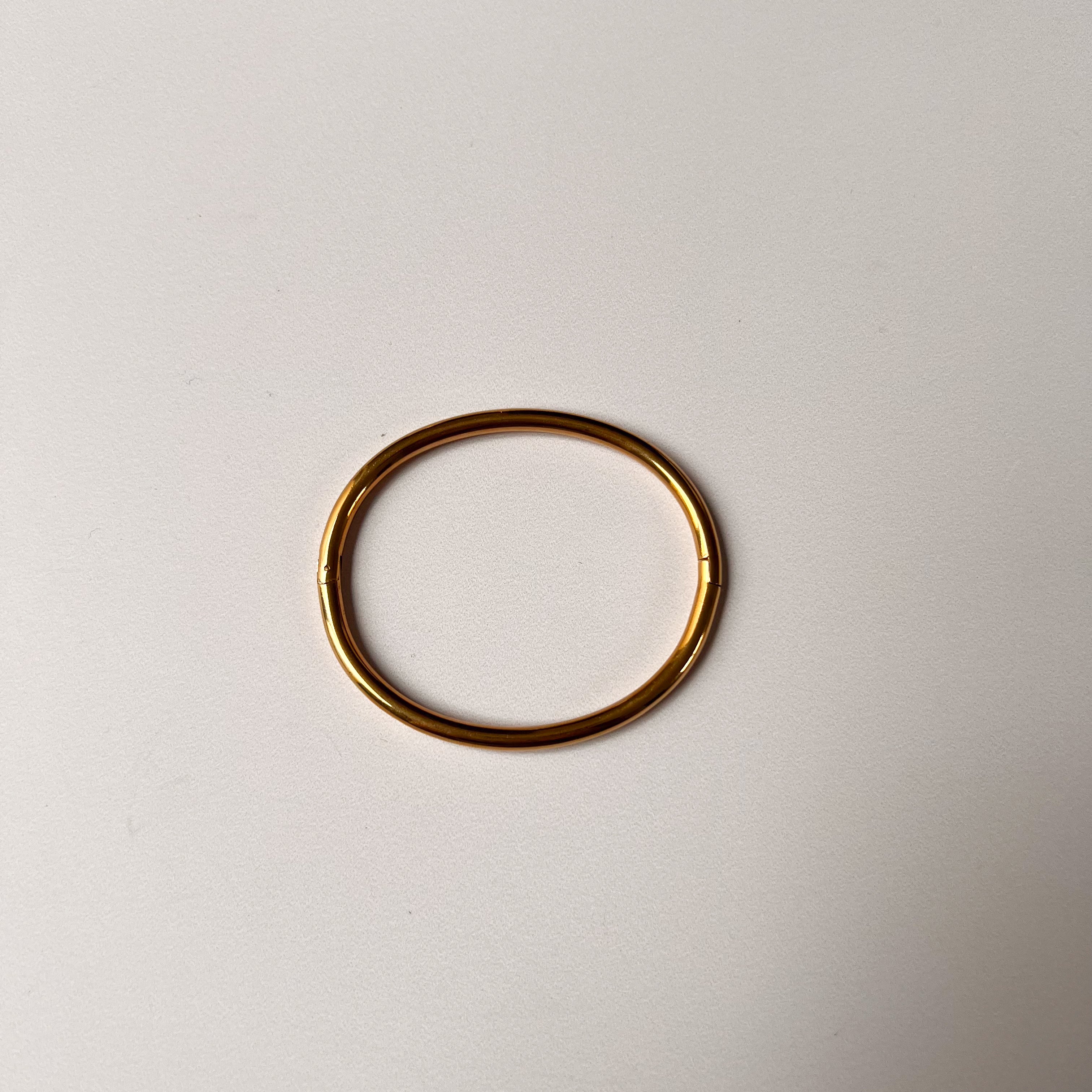 Pulsera Rígida Ovalada Con Bisagra