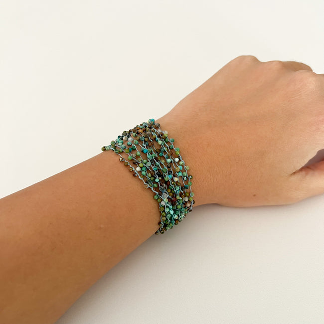 Collar Constelaciones Turquesa Africana