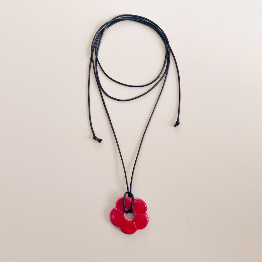Collar Lule Rojo