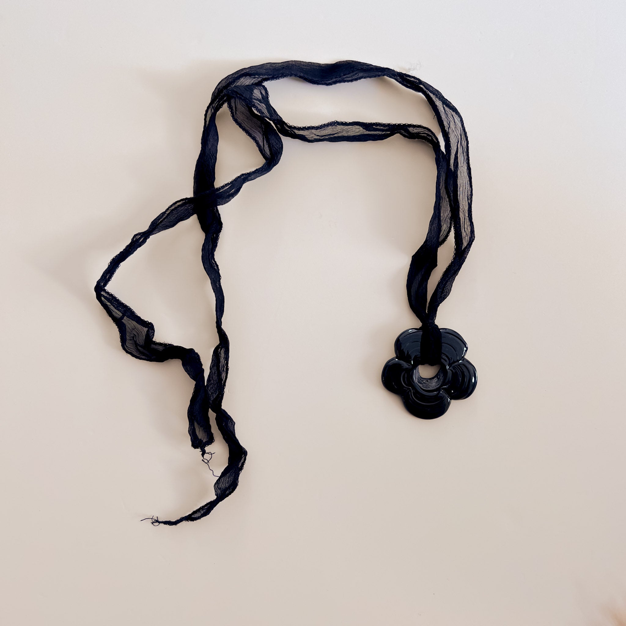 Collar Lule Negro Silk