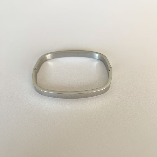 Pulsera Cuadrada Plata