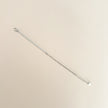 Pulsera Brillo Blanco Cadena Plata