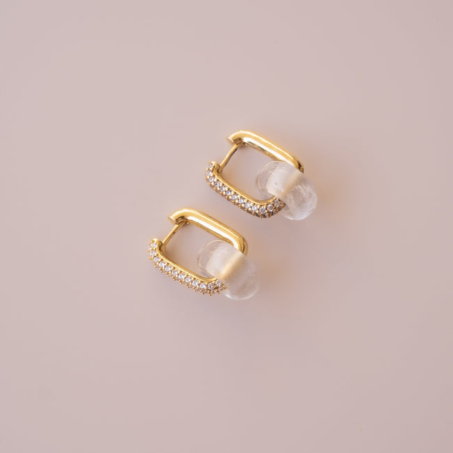 Arete Cuarzo Blanco Medi