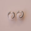 Arete Cuarzo Rosa Big
