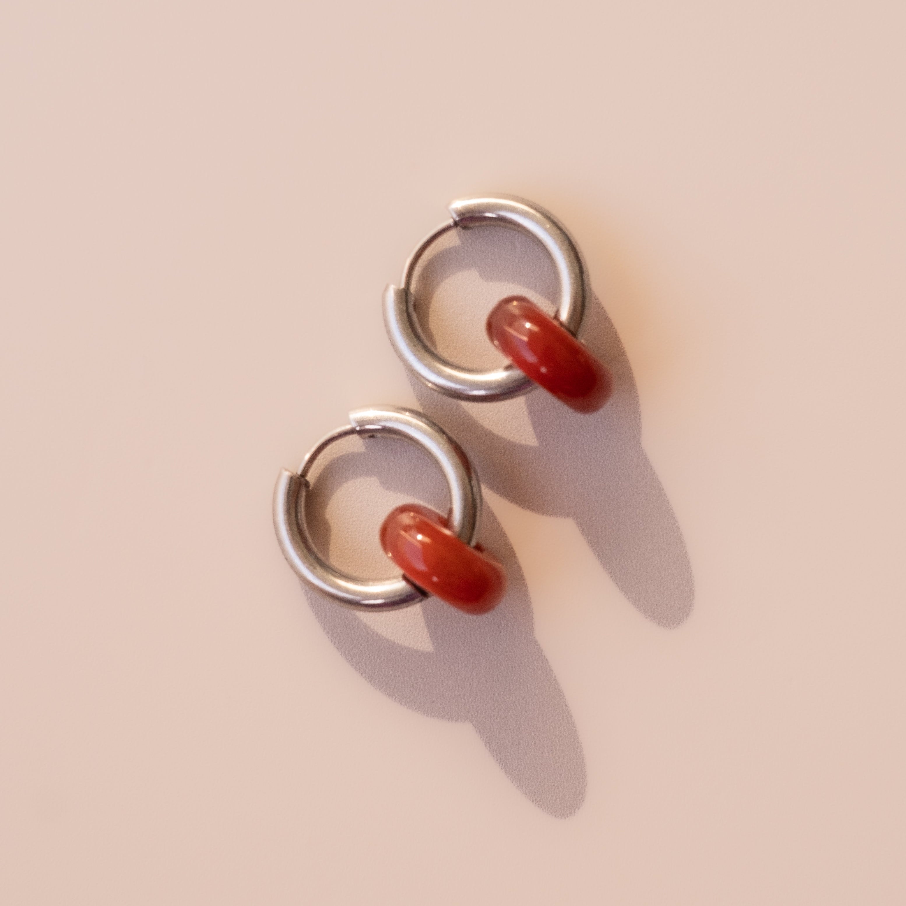 Arete Cornalina Mini