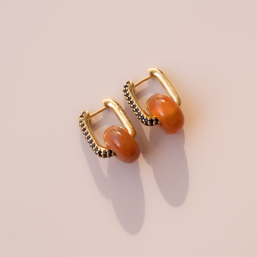 Arete Cornalina Medi