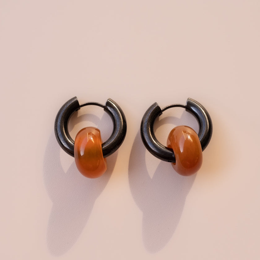 Arete Cornalina Medi