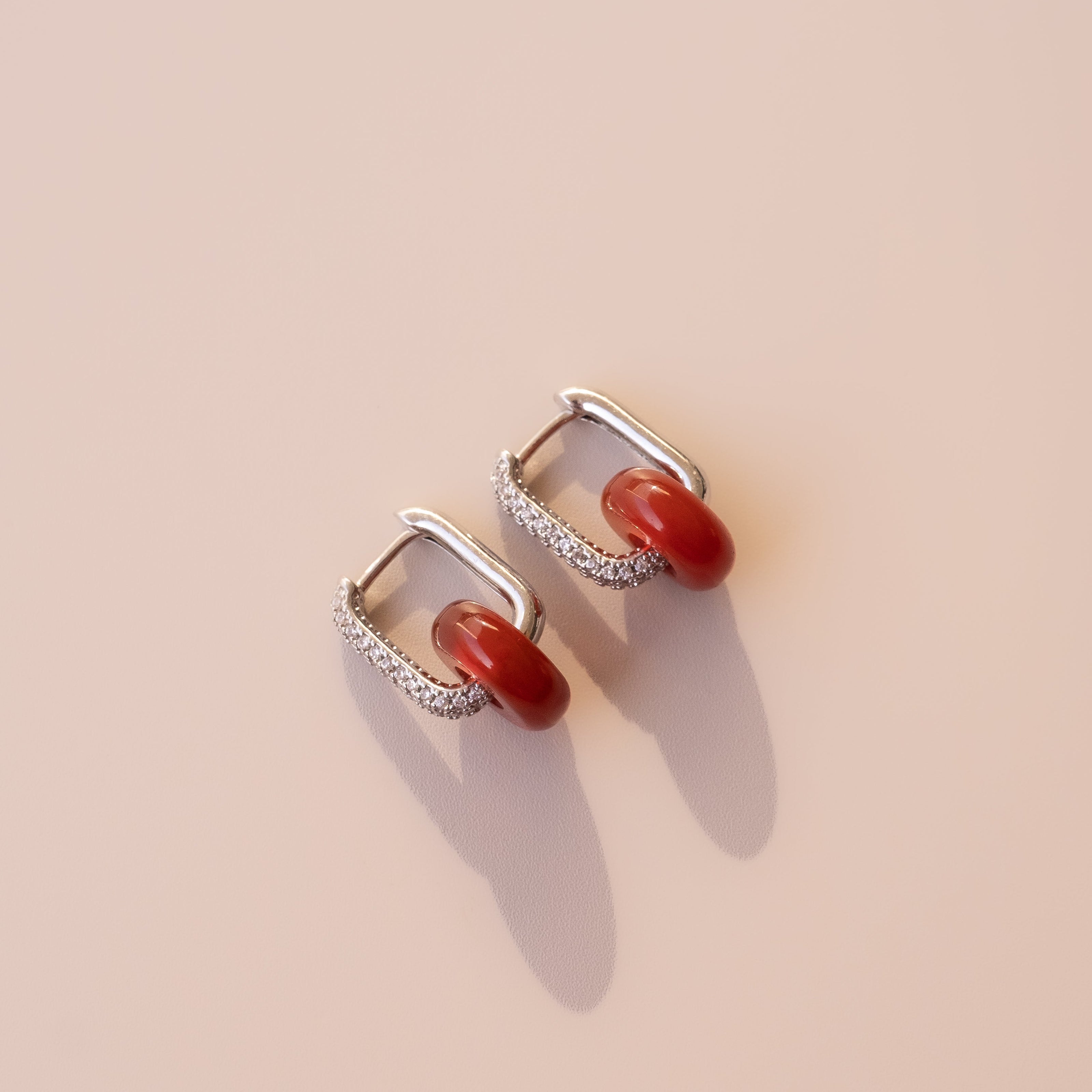 Arete Cornalina Mini