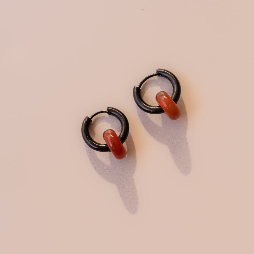 Arete Cornalina Mini