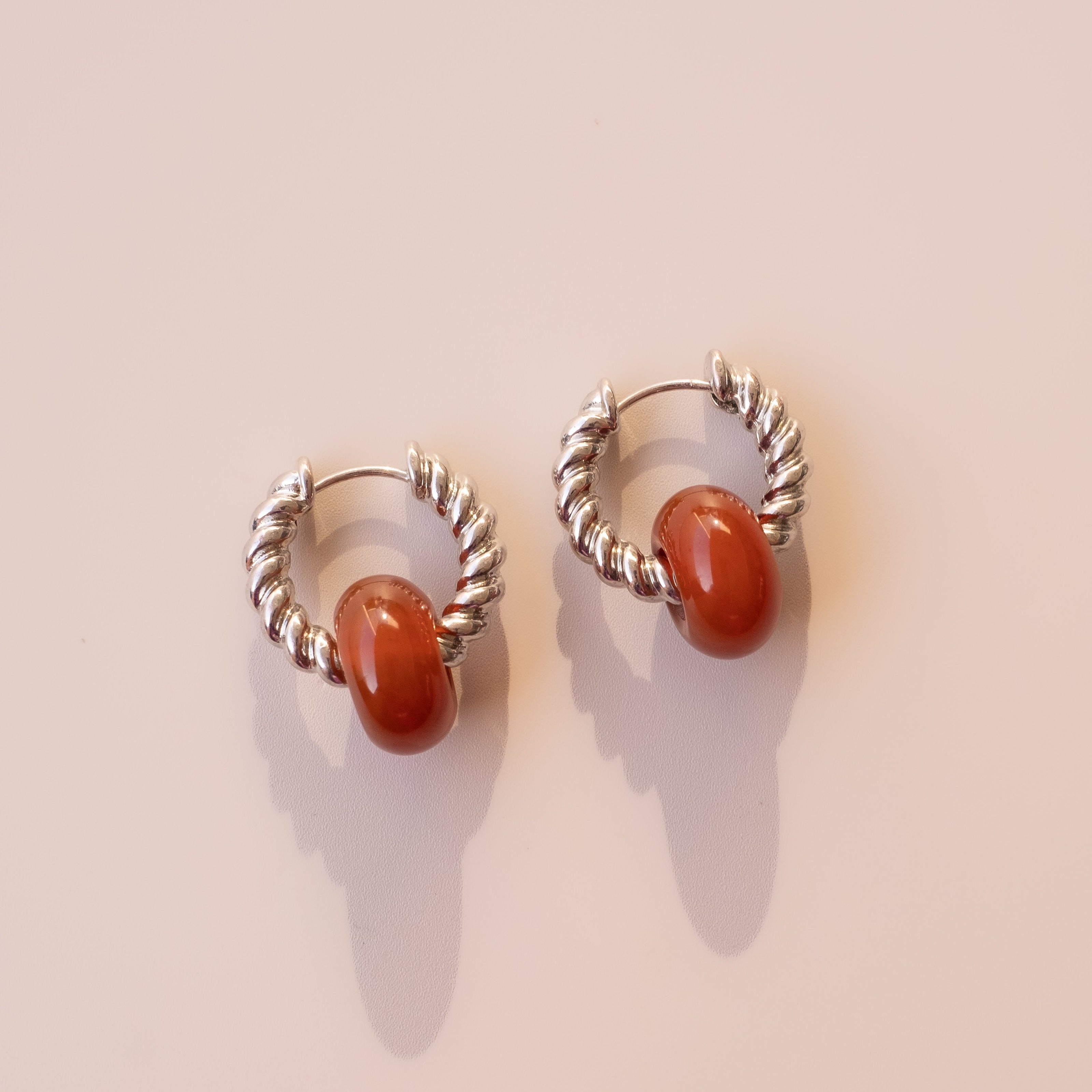 Arete Cornalina Medi