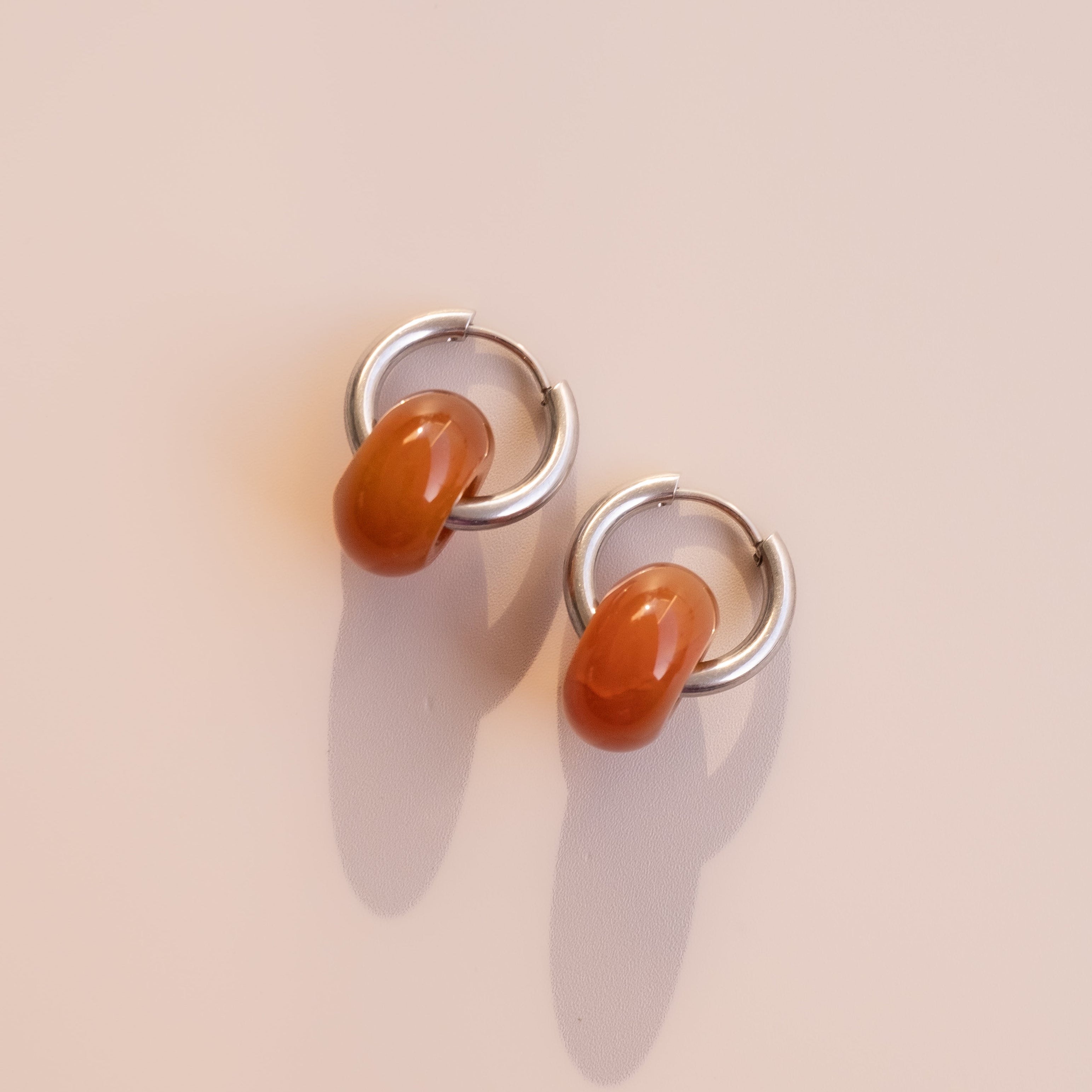Arete Cornalina Medi