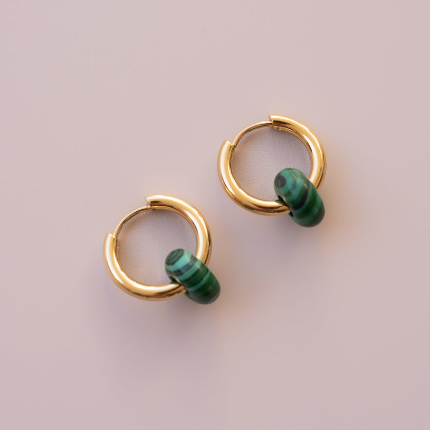 Arete Malaquita Mini
