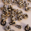 Aretes Jaspe Dálmata Medi